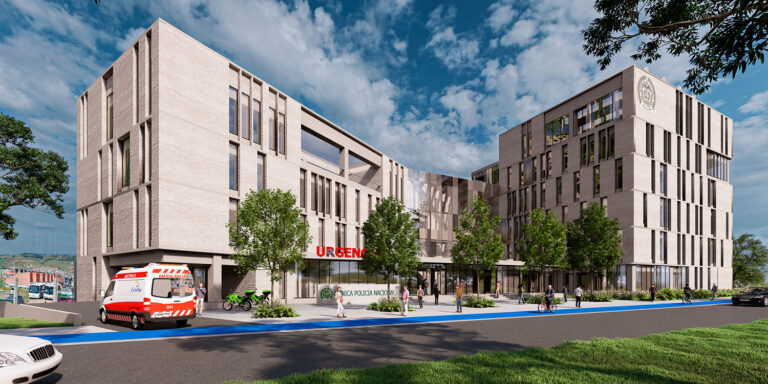 Fecha: 2024 / Cliente: Policía Nacional  / Localización: Tunja, Boyacá                    / Área: 7.411 m²    / Estado: Entregado
