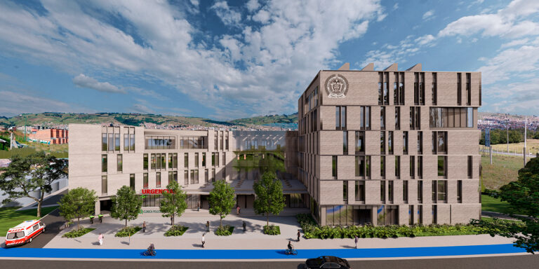 Fecha: 2024 / Cliente: Policía Nacional  / Localización: Tunja, Boyacá                    / Área: 7.411 m²    /
Estado: Entregado