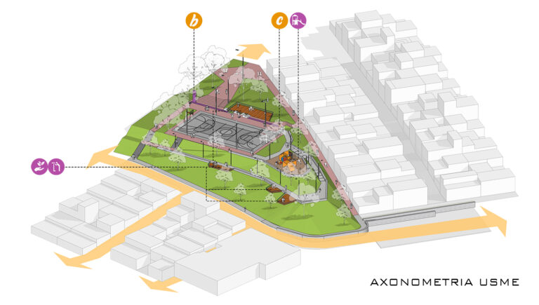 acupultura urbana_axonometria 01 usme