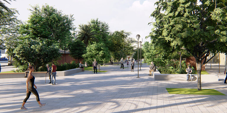 paseo bolivar - render